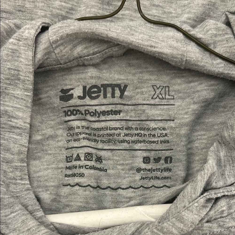 Gray Hooded Sweatshirt - Picture 3 of 3